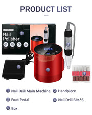 Blueque BQ-213 LCD Nail Drill Machine 35 000 RPM Nail Drill Machine