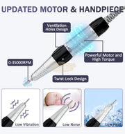 Blueque BQ-213 LCD Nail Drill Machine 35 000 RPM Nail Drill Machine