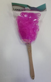 Body Puff Mesh Sponge with Handle Bathroom Accessories