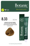 Botanic Plus Ammonia-Free Permanent Hair Color Cream 60ml - 8.33 Extra Golden Light Blonde (100% Vegan)