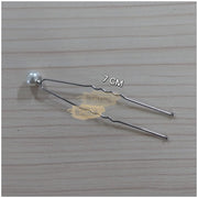 Bridal Faux Pearl Hair Pins | Silver | 7cm Hair Claws & Clips