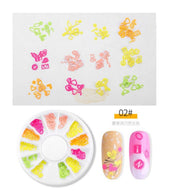 Bright Color Nail Sequins Wheel - Available in 3 options 2 Nail Art
