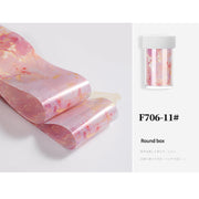 Bright Nail Foil Transfer - Available in 8 designs 11 Nail Art