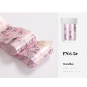 Bright Nail Foil Transfer - Available in 8 designs 5 Nail Art