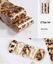 Bright Nail Foil Transfer - Available in 8 designs Nail Art