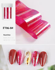 Bright Nail Foil Transfer - Available in 8 designs Nail Art