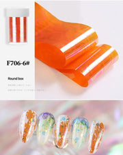 Bright Nail Foil Transfer - Available in 8 designs Nail Art