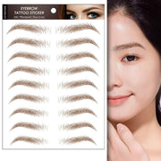 Eyebrow Tattoo Stickers | Brown 01