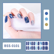 20 pcs Semi-Cured Gel Nail Strips | BSS-0101