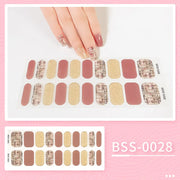 20 pcs Semi-Cured Gel Nail Strips | BSS-0028