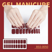 20 pcs Semi-Cured Gel Nail Strips | BSS-0050