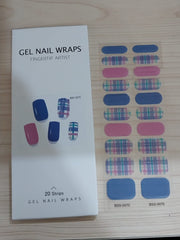 20 pcs Semi-Cured Gel Nail Strips | BSS-0070