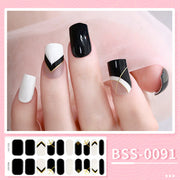 20 pcs Semi-Cured Gel Nail Strips | BSS-0091