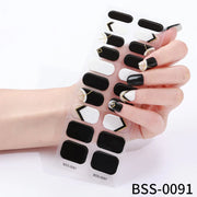 20 pcs Semi-Cured Gel Nail Strips | BSS-0091