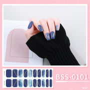 20 pcs Semi-Cured Gel Nail Strips | BSS-0101