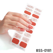 20 pcs Semi-Cured Gel Nail Strips | BSS-0181