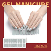 20 pcs Semi-Cured Gel Nail Strips | BSS-0048