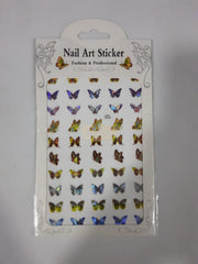Butterfly Nail Art Sticker Fashion & Professional YM-02 Nail Art