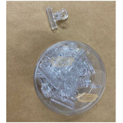 C-Curve Nail Art Pinching Plastic Clip | Clear | 38mm Nail Accessories