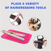 Heat Resistant Silicone Mat for Hair Styling Tools