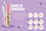 CALLISTA COVER-UP CONCEALER 01 Ivory Under Eye Concealer 4ml Concealer
