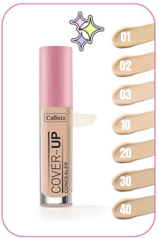 CALLISTA COVER-UP CONCEALER 40 Porcelain Under Eye Concealer 4ml Concealer