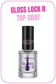 CALLISTA GLOSS LOCK’R TOP COAT 9ml Nail Care