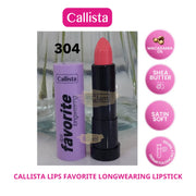 CALLISTA LIPS FAVORITE LONGWEARING LIPSTICK 304 Tangerino Lipstick