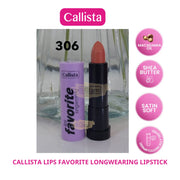 CALLISTA LIPS FAVORITE LONGWEARING LIPSTICK 306 Here Kitty Kitty Lipstick