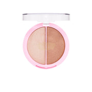 CALLISTA SHINE&FUN FACE DUO 100 Sparkle Crew Blush & Highlight Palette 10g Blush & Highlighter