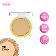 CALLISTA SMOOTH&MATTE COMPACT POWDER 20 Sand 10g Face Power