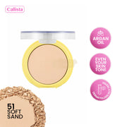 CALLISTA SMOOTH&MATTE COMPACT POWDER 51 Soft Sand 10g Face Power