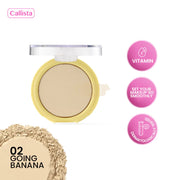 CALLISTA SO SMOOTH SETTING POWDER 02 Going Bananas Makeup Fixer Nude 10g Face Power