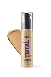 CALLISTA TOTAL PERFECTING FOUNDATION 230 Medium Beige SPF 15 30ml Foundation