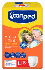 Canped Pants Adults Diaper PACK OF 30 Large