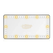 Car Visor Vanity Mirror with LED 260*135mm | 3 Light Modes | USB Rechargeable Mirror