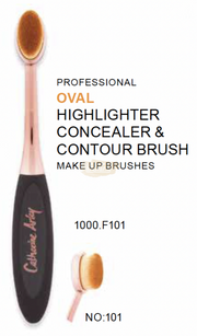 Catherine Arley Oval Makeup Brush for Highlight Concealer & Contour Makeup Brush