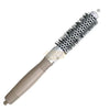 Ceramic Ionic Round White Hair Brush 1.7| Anti‑Frizz & Smooth Styling Hair Brush