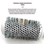 Ceramic Ionic Round White Hair Brush 1.8| Anti‑Frizz & Smooth Styling Hair Brush