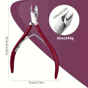 Stainless Steel Cuticle Nipper 1/2 Jaw