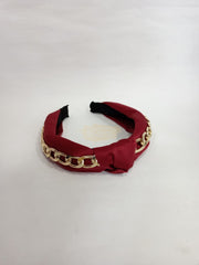 Clarmer Knotted Chain Wide headband Design 18 Hair Accessories