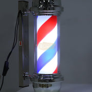 Classic Barber Light Pole | Rotating with light | 32cm Outdoor Lighting