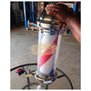Classic Barber Light Pole | Rotating with light | 40cm Outdoor Lighting