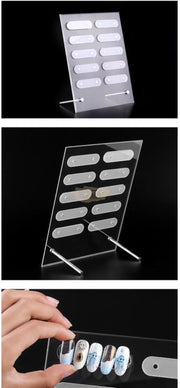 Clear Acrylic Nail Display (Display only) Nail Salon Accessories