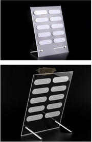 Clear Acrylic Nail Display (Display only) Nail Salon Accessories