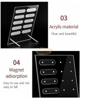 Clear Acrylic Nail Display (Display only) Nail Salon Accessories