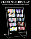 Clear Acrylic Nail Display (Display only) Nail Salon Accessories