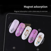 Clear Acrylic Nail Tip Display Board 60 tips - 5 layers Nail Salon Accessories