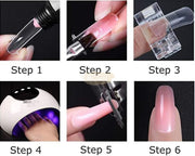 Clear PolyGel Nail Extension Clip Nail Extension Clip