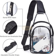 Clear PVC Sling Bag Waterproof PVC Bag